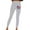 Gray, variant on WREESH Soft Yoga Leggings with High Waist Tummy Control for Women's Fitness Running Gym Sports Black