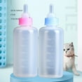 Walbest 60ml Baby Pet Nursing Bottle Pointed Nipple Safe Dog Cat Milk