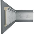 thumbnail image 5 of Ekena Millwork 7 1/2"H x 1 3/4"P x 94 1/2"L, (13 3/4" Repeat), Harrington Urn Chair Rail (2-Pack), 5 of 6
