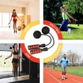 thumbnail image 5 of Cuerda de saltar inalámbrica para fitness, color azul, sin enredos, con peso y asas de espuma viscoelástica para hacer ejercicio, para hombres, mujeres y niños, 5 of 5