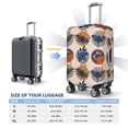 thumbnail image 5 of Goofa Vintage Botanical Butterfly Art Pattern Luggage Covers For Suitcase,Suitcase Cover Protector Fit 18-32 Inch Luggage-Medium, 5 of 9