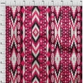 thumbnail image 4 of oneOone Velvet Red Fabric Tribal Craft Projects Decor Fabric Printed By The Yard 58 Inch Wide, 4 of 7
