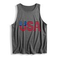 thumbnail image 5 of Summer Tank Top for Women Women Summer Crew Neck Sleeveless Racerback Tank Tops Casual Loose Fit Beach T Shirts, 5 of 5