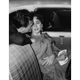 thumbnail image 2 of Hollywood Photo Archive 20x24 White Modern Wood Framed Museum Art Print Titled - Elizabeth Taylor and Richard Burton, 2 of 4