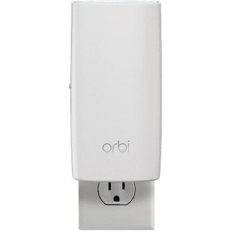 NETGEAR Orbi Whole Home WiFi System. Add up to 1,500 sq ft AC2200 Tri-Band WiFi Coverage (RBW30) Add-on Wall Plug Satellite