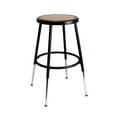 thumbnail image 2 of Hampden Furnishings Felix Collection Height Adjustable 19-27 Inch Steel Stool, Black, AssemblyReady, 2 of 5