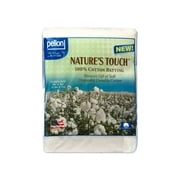 Angle View: 1PK Pellon Batting Natures Touch Cotton Queen Natural
