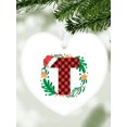 thumbnail image 1 of Family Christmas Ornaments Initial Christmas Decor - Decoration for Xmas Tree Gift for Christmas Party, 1 of 2