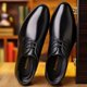 thumbnail image 3 of Zapatos de vestir de negocios informales de primavera y otoño Zapatos de hombre Zapatos con aumento de altura interior, 3 of 4