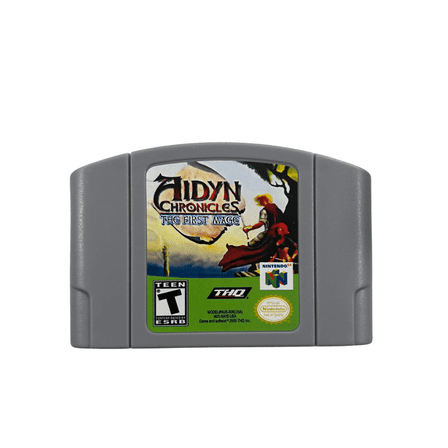 Aidyn Chronicles The First Mage - N64 Video Game for Nintendo 64