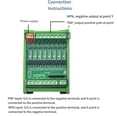 thumbnail image 4 of 4CH NPN/PNP Signal Converter 1.8-24V DIN Rail Mount PLC Industrial Control Board, 4 of 8