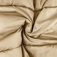 thumbnail image 7 of lkfuzj Men's Puffer Jacket Hooded Winter Coat Warm Thicken Cotton Outerwear Unisex Fashion Long Sleeve Hooded Jacket Zippered Patchwork Collar Warm Bread Padded Coat Tops - Khaki, 7 of 7