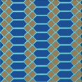 thumbnail image 1 of Ahgly Company Machine Washable Indoor Square Transitional Azure Blue Area Rugs, 5' Square, 1 of 7