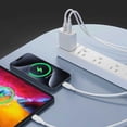 thumbnail image 4 of Cargador AC FDN Dual USB-C USB-A 2.4A Blanco (sin cable), 4 of 6
