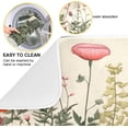 thumbnail image 2 of Herbal Wildflower Dish Drying Mat for Kitchen Counter, Ultra Absorbent Reversible Microfiber Dishes Drying Rack Pad Heat-resistant Mats 18x24in, 2 of 7