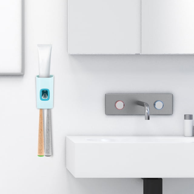 COMPUKAS 1Ud Soporte De Pasta Dental Con Material ABS Ecológico