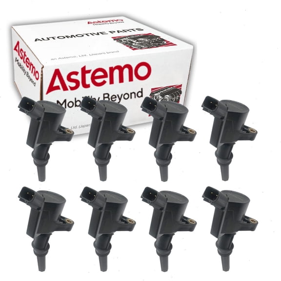 8 pc Hitachi IGC0113 Ignition Coils for 3W7Z12029AA Spark Plug Wire Boot Fits select: 1997-2009 FORD F150, 2010 FORD F150 SUPERCREW