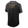 thumbnail image 3 of Men's Fanatics Black LAFC Third Period Fashion Baseball Button-Up Jersey, 3 of 3