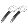 thumbnail image 4 of KALLORY Dish Clamp Lifter Black Steel 2Pcs 7.9X2.2X1.6In, 4 of 5