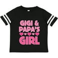 thumbnail image 3 of Inktastic Gigi and Papa Girl Cute Granddaughter Girls Toddler T-Shirt, 3 of 5