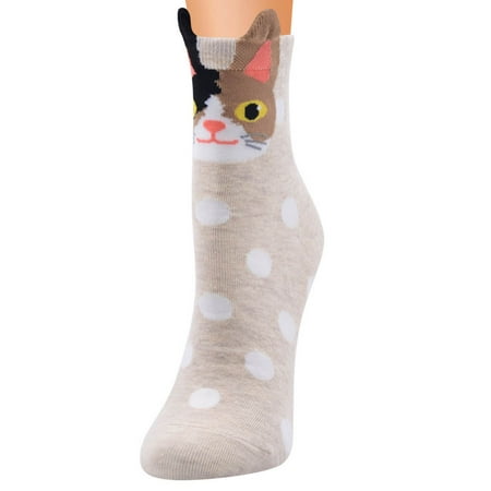 

Women Cotton Socks In Tube Socks Animal Cartoon Socks Female Socks Stockings Christmas Pet Snowflake Stocking Holder