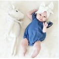 thumbnail image 4 of Été Bambin Enfants Bébé Filles Bébé Vêtements Denim Rompers Combinaisons Tenues, 4 of 4