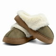 thumbnail image 3 of Fuzzy House Slippers for Girls Boys, Kids Soft Plush House Shoes Winter Warm Indoor Outdoor Slippers, 3 of 6