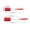 Red, variant on Bottle Brush Cup Brush with Long Handle, Sponge Brush for Narrow Neck Cleaning, 360 Degree No Dead Corner Scrubber for Glasses Mugs Insulated Bottles Baby Bottles