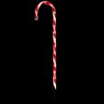 thumbnail image 5 of Northlight Lighted Candy Cane Outdoor Christmas Pathway Markers- Clear Lights - 28" White Wire - 3ct, 5 of 9