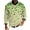 Beige, variant on Men's St. Patrick's Day Shamrock V-Neck Long Sleeve Pullover Sweater Top
