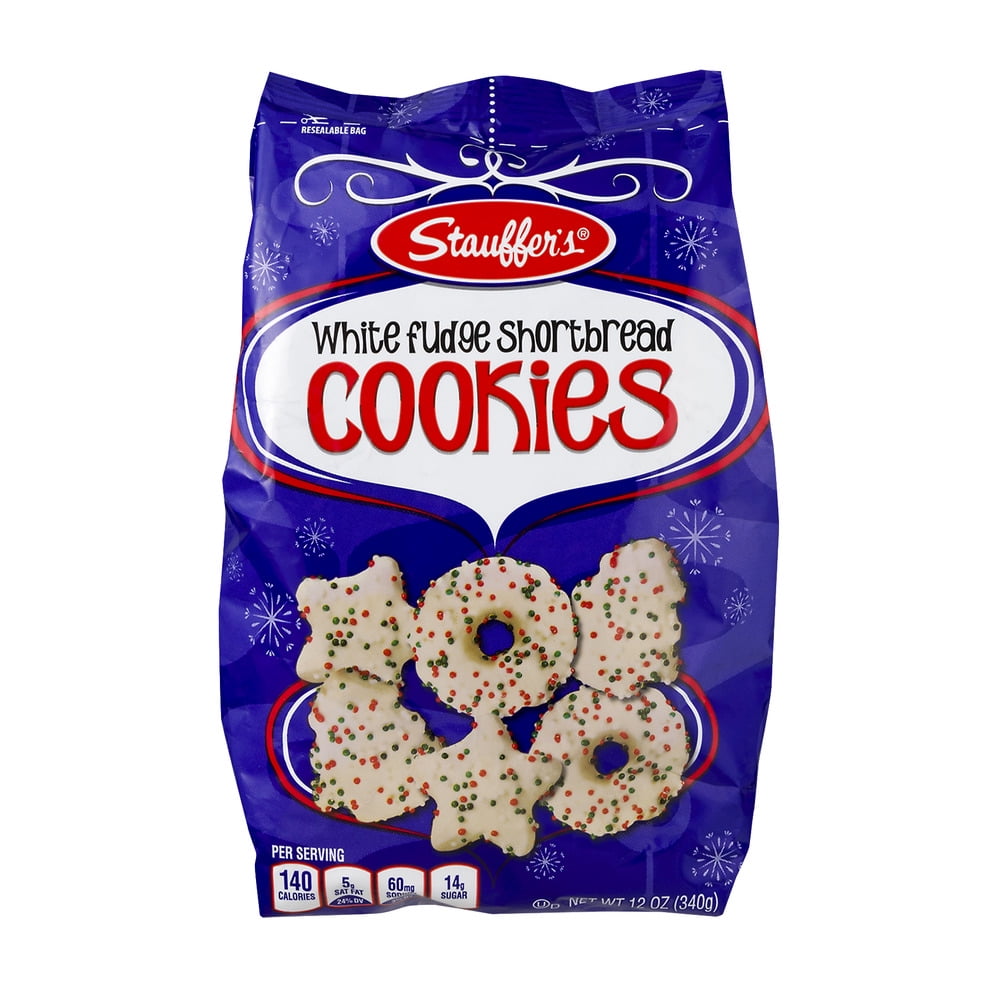 Stauffer's White Fudge Shortbread Cookies, 12 Oz.