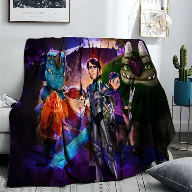 Ultra Soft Fluffy Blanket for Couch-Thick Flannel Bed Throw Blanket Warm Fuzzy Blanket Microfiber