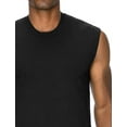 thumbnail image 3 of J. METHOD Men's Premium Basic Casual Muscle Tank Top Sleeveless Crewneck Active Workout T Shirts NEMT107 3 PC Black L, 3 of 4