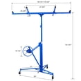 thumbnail image 2 of 16FT Drywall Panel Hoist, Drywall Lift Rolling Panel Hoist Jack Lifter with Metal Frame, 150LBS Capacity Load, 2 of 8