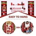 thumbnail image 3 of Clispeed Polyester Christmas Couplets Assorted Color for Home Party and Outdoor Decor 1Pair, 3 of 6