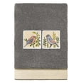 thumbnail image 2 of Authentic Hotel and Spa  Turkish Cotton Belinda 3PC Towel Set Charcoal, 2 of 5