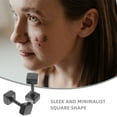 thumbnail image 3 of USHOBE 5 Pares Aretes De Negro Para Y Mujer Estilo Moderno, 3 of 8