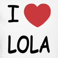 thumbnail image 3 of CafePress - I Heart LOLA Women's Light Pajamas - Women's Short Sleeve Print T-Shirt and Pants Light Cotton Pajama Set, 3 of 7