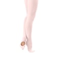 thumbnail image 2 of EMEM Apparel Women's Ladies Solid Colored Opaque Dance Ballet Costume Microfiber Footed Tights Stockings Fashion Brown A, 2 of 5