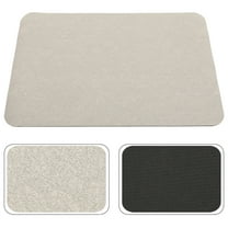 HORIALENCE Sponge Floor Mat Grey for Shower Mats for Bathroom 1Pack 23.6X15.7in