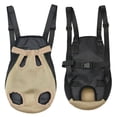 thumbnail image 2 of HLONK Portable Backpack Pet Backpack Adjustable Front Dog Legs Tail Out Chest Travel Carrier, 2 of 8