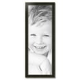 thumbnail image 2 of ArtToFrames 14" x 40" Honors Black with Gold Picture Frame, 14x40 inch Black Wood Poster Frame (WOM-5158), 2 of 7