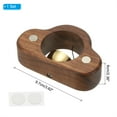 thumbnail image 2 of 1 Set Shopkeepers Bell, Wood Door Chime Hanging Door Bell Self-adhesive Hanging Jingle Bells for Door Opening Business When Entering Refrigerator Car, Brown, Clouds, 2 of 7
