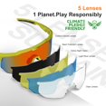 thumbnail image 2 of Gafas Deportivas HAAYOT Polarizadas para Ciclismo con 5 Lentes, 2 of 8