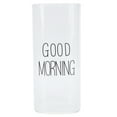 thumbnail image 2 of Glass Tea Cups, Clear Mugs Transparent Square Exquisite  for Kitchen Black Label 400ml, 2 of 8