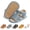 E01/Blue, variant on infant baby boys girls Summer Beach Sandals Non Slip Soft Rubber Sole Toddler Outdoor Closed-Toe First Walker Shoes