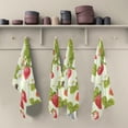 thumbnail image 4 of Coolnut Kitchen Dish Towels, Strawberry Kitchen Towels Set of 4 Super Soft Absorbent Dish Towels Set Microfiber Polyester Kitchen Dish Cloths Decorative Tea Towels, 28x18 Inch, 4 of 7