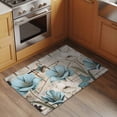 thumbnail image 2 of Vintage Tulip Front Door Rugs 2x3 ft Farmhouse Retro White Blue Flower Butterfly Barn Door Small Rug for Entryway Non Slip Washable Bathroom Door Mat Absorbent Floor Mat for Indoor Entrance, 2 of 9