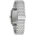 thumbnail image 2 of Caravelle by Bulova Men's Modern Diamond Silver Stainless Steel Watch 43D108, 2 of 4