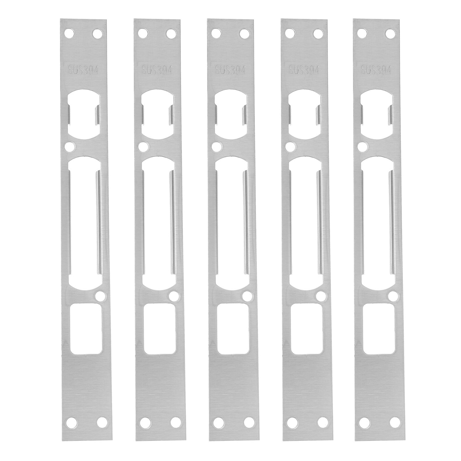5pcs Door Security Plate Door Reinforcement Plate Door Lock Body Buckle